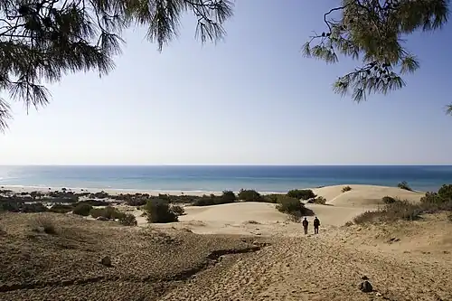 Patara beach on Turkish Riviera