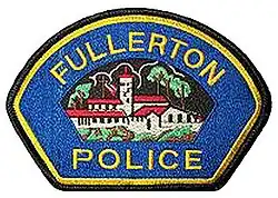 Patch of the Fullerton Police Department