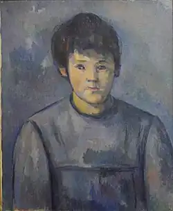 This portrait of a girl is the only Paul Cézanne painting in Romania.