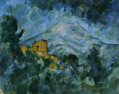 Mont Sainte-Victoire and Château Noir 1904–05 Artizon Museum, Tokyo, Japan
