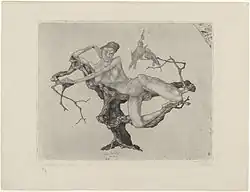 Third Invention: Jungfrau im Baum, 1903, etching, Museum of Modern Art, New York