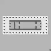 Opisthodomos + Adyton + Naos + Pronaos
