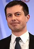 Former Mayor of South Bend and 2020 presidential candidate Pete Buttigieg from Indiana (2012–2020)[76][77][78]