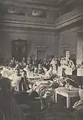Military hospital in Petrograd, 1916.