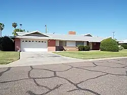 The Travis Williams House built in 1959 and located at 5044 S. 21 Way.