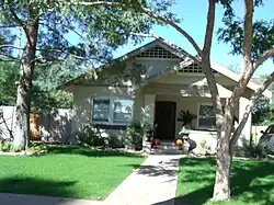 The Leigh's Ford House was built in 1926 and is located at 510 W. Lynwood St. This is the house where the infamous Winnie Ruth Judd, known as "The truck Murderess", lived and first met her lover and alleged accomplice in crime Jack Halloran. The house is located in the Historic Roosevelt District of Phoenix which was listed in 1983 in the National Register of Historic Places, reference #83003490.