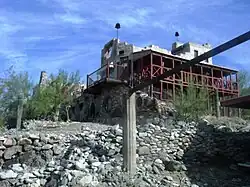 Different view of the Mystery Castle.