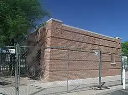 The Verde Park Pumphouse was built in 1925 and is located at Junction of 9th St. and Van Buren Avenue. It was listed in the National Register of Historic Places on September 7, 1995 reference #95001078. Area of Significance: Community Planning And Development; Period of Significance: 1925-1949.