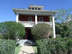 The William and Mary Grier House was built in 1901 and located at 1942 W. Adams St. William Grier was a merchant who took to ranching after moving to Arizona in 1896. He built the house as a primary residence for himself and his wife, Mary. Designated as a landmark with Historic Preservation-Landmark (HP-L) overlay zoning. It was listed in the Phoenix Historic Property Register.