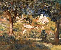Paysage à La Roche-Guyon, c. 1887, Pérez Simón Collection, Mexico City