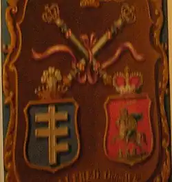 Piława and the Prices Czartoryski coat of arms in Lańcut Castle