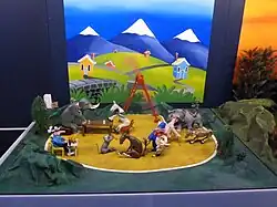 Pixie town animatronic models from the D.I.C. (department store).