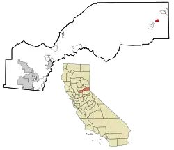 Location in Placer County and the State of California