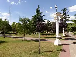 Independencia Square in Saldungaray