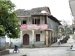 Main square in Irupana