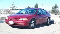 1996–2000 Plymouth Breeze photographed in Sault Ste. Marie, Ontario, Canada