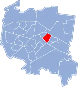 Location of Osiedle Bojary within Białystok