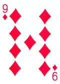 9 of diamonds