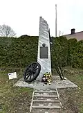 Monument in Mostowlany, Poland