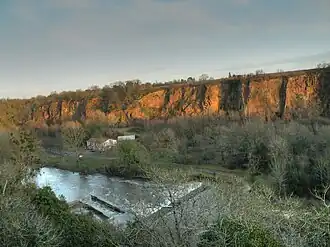 Maine River at Pont-Caffino.