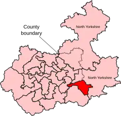 A medium-sized constituency situated in the north west of the county.