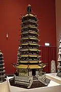 Porcelain Tower of Nanjing Model by Tushanwan Orphanage Workshop