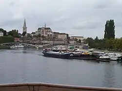 The Yonne River at Auxerre
