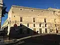 The monastery "Monastero del Soccorso", part of the city walls and close to Porta Matera