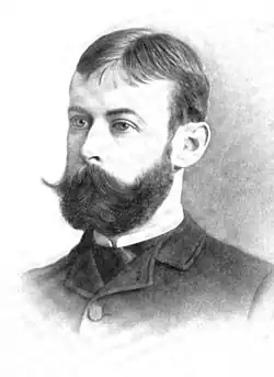 Portrait of Fuller in August–September 1895 edition of The Bookman (New York)