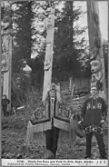 Chief Tos Kine and Chief Took to Elth, Kake, Alaska
