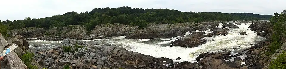 Great Falls panorama from Maryland