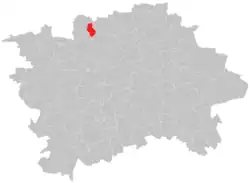 Location of Sedlec in Prague
