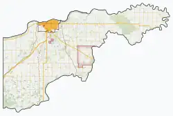 Red Deer Hill is located in Prince Albert No. 461