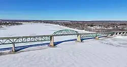 Princess Margaret Bridge (built 1959) in Fredericton