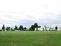 Princess Margaret Secondary's soccer field.