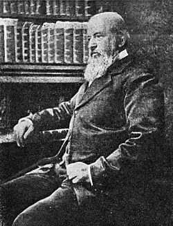 Postma in his study at Burgersdorp in 1880