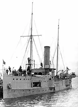 Photo of the Protector taken around 1900.