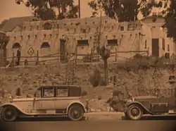 Pueblo revival house in Los Angeles