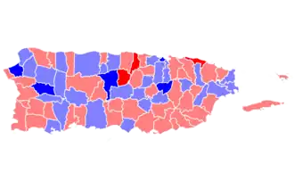 Result of every municipality in the 2016 elections
