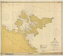 Nautical chart of Puerto Galera's harbor (1917)