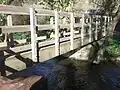 Footbridge over River Clwyd Pwllglas