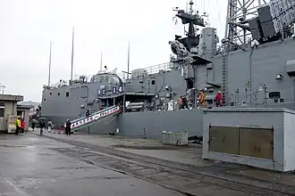 ROCS Chang Chien's midship