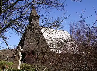 Wooden church in Alun