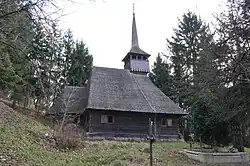 Wooden church in Călinești-Căeni