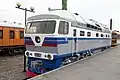 TEP70-0007 at the Central Museum of Railway Transport, Russian Federation, at Varshavsky Rail Terminal, Saint Petersburg