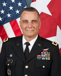 2012 head and shoulders photo of Major General Randall R. Marchi in US Army dress blue uniform