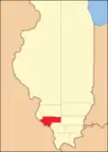 Randolph County between 1816 and 1827