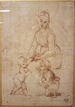 Study for La Belle Jardinière