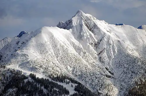 View from the foot of the Hohe Munde