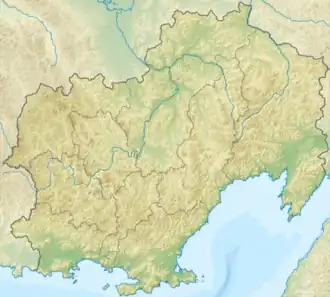 Khasyn is located in Magadan Oblast